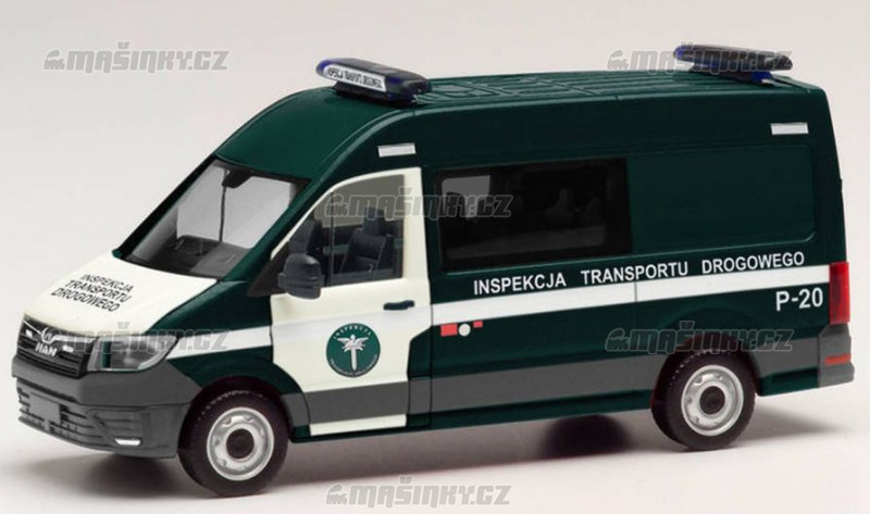 H0 - MAN TGE Bus HD 'Inspekcja Transportu Polen' #1