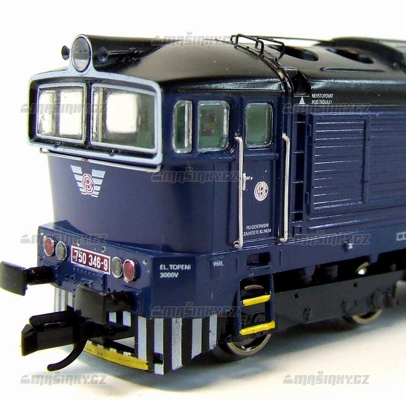 TT - Dieselov lokomotiva ady 750-346-9 - D analog #2