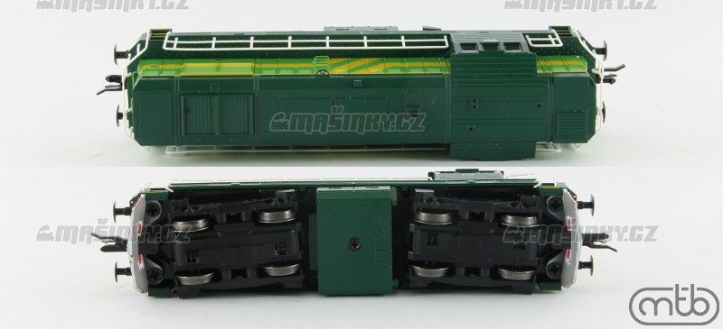 TT - Diesel-elektrick lokomotiva 743 009 - D - (analog) #3
