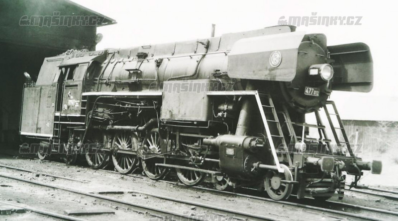 H0 - Parn lokomotiva 477 012 r.v. 1974 - SD (analog) #1