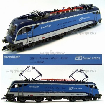 TT - Elektrick lokomotiva 1216 235 D Railjet / Spirit of Brno