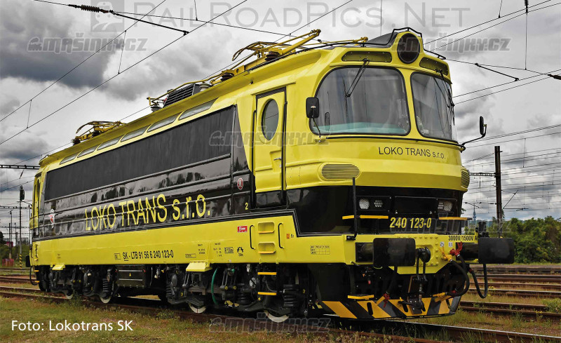 H0 - Elektrick lokomotiva 240.123-0 - Lokotrans (analog) #1