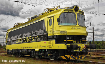 H0 - Elektrická lokomotiva 240.123-0 - Lokotrans (analog)