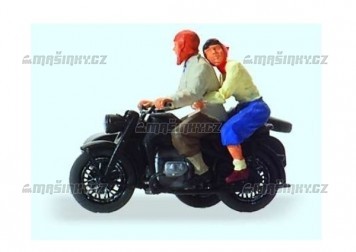 H0 - Jzda na motorce Zndapp KS 750