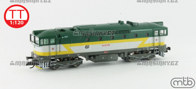 TT - Dieselov lokomotiva 754 023 - D (DCC, zvuk) #1