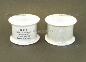 Drt bl U 0,4  Cu cnovan - izolace PVC - 25 m