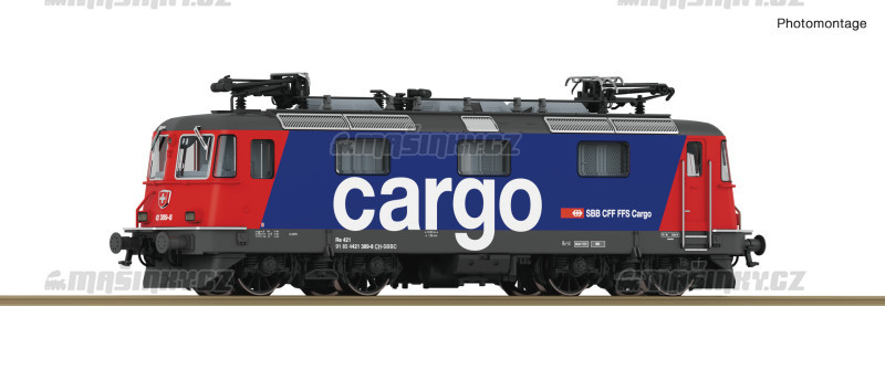 N - Elektrick lokomotiva 421 389-8, SBB Cargo (DCC, zvuk) #1