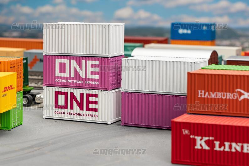 H0 - 20' kontejner ONE, 5 ks #1