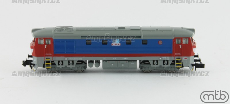 N - Diesel-elektrick lokomotiva 749 018 - CDC (analog) #2