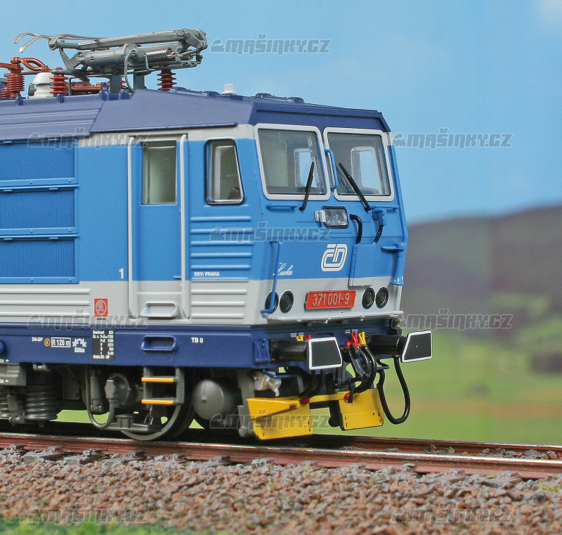 H0 - Elektrick lokomotiva 371 001 Lucka - D (analog) #4
