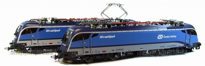 H0 - El. lokomotiva Rh 1216 250-1 "Railjet", D - (analog) #3
