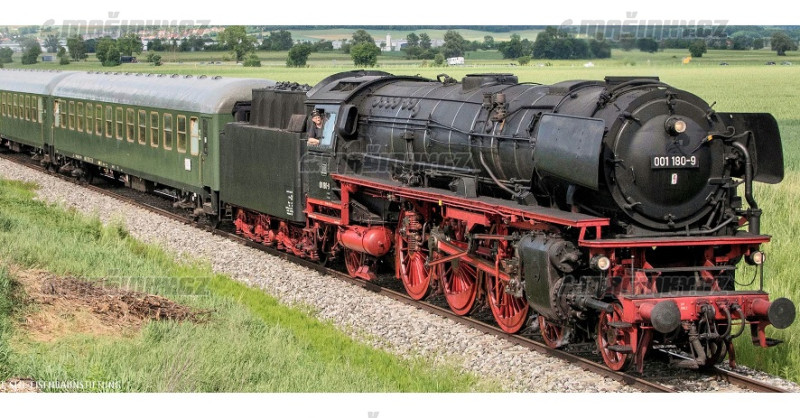 H0 - Parn lok. BR 001 DB, muzejn lokomotiva (DCC, zvuk) #1