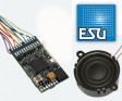 H0 - LokSound V4.0 - zvukový dekodér, Plux22 na vodičích