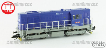 TT - Dieselová lokomotiva 740 749 - Metrans (analog)
