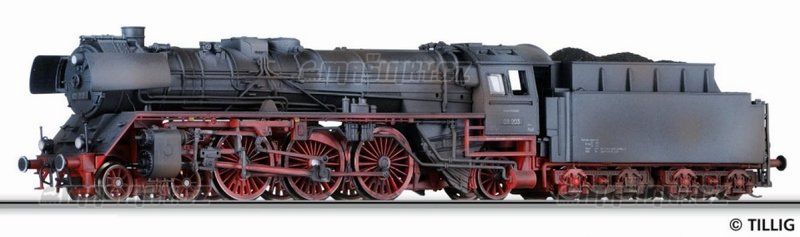 TT - Parn lokomotiva BR 03.2 - DR  Patinovan #1