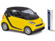 H0 - Smart Fortwo Coupé žluté Elektrický pohon