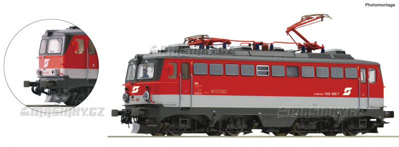 H0 - Elektrick lokomotiva 1142 685-5 - BB (analog) #1