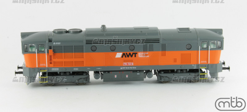 H0 - Dieselov lokomotiva 753 723 - AWT (analog) #2