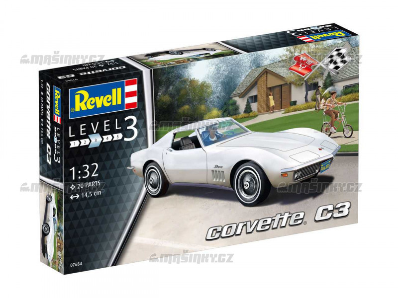 Plastic ModelKit auto - Corvette C3 (1:32) #1