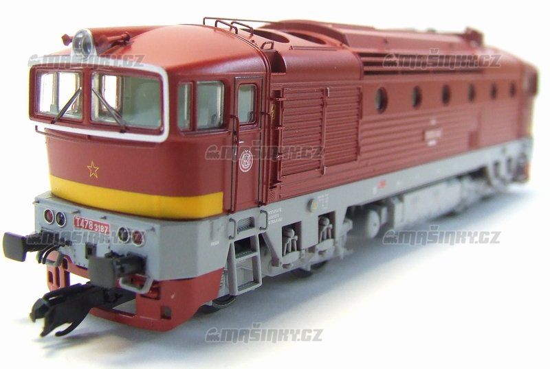 TT - Model lokomotivy ady 478.3187 - SD #1