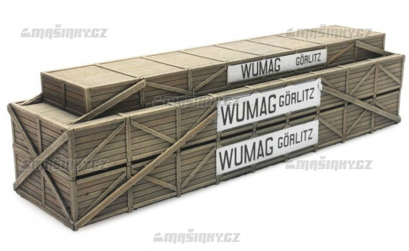H0 - Nklad - pepravn box Wumag Grlitz #1