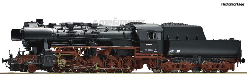 H0 - Parn lokomotiva 52 8119-1 - DR (DCC,zvuk) #1