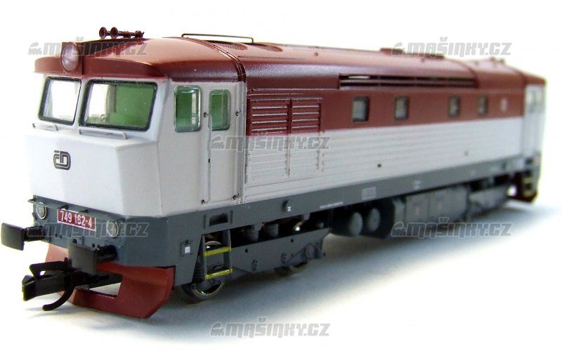 TT - Dieselov lokomotiva ady  749 162  D - analog #2