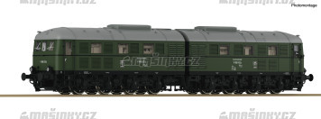 H0 - Dvojit dieselov lokomotiva V 188 002 - DB (analog)