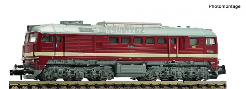 N - Dieselov lokomotiva120 024-5 - DR (analog) #1