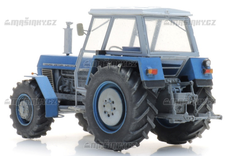 H0 - Traktor Zetor 12045, modr #2