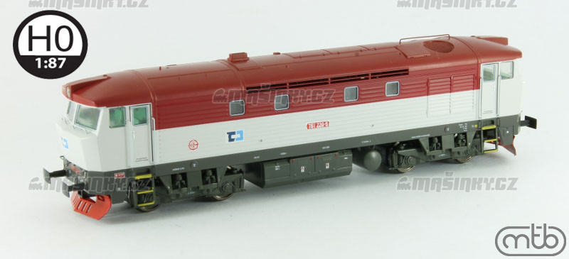 H0 - Dieselov lokomotiva 751 220 - CDC (analog) #1