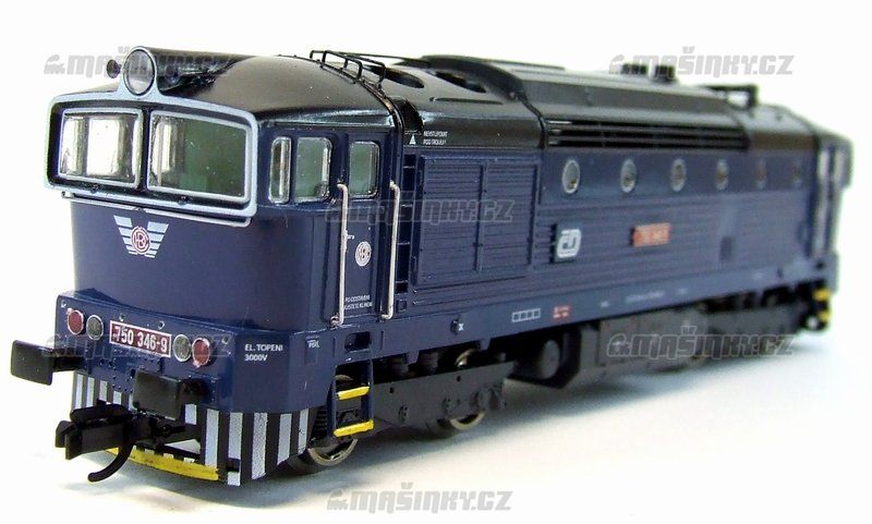 TT - Dieselov lokomotiva ady 750-346-9 - D analog #1