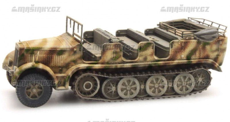 H0 - Speciln motorov vozidlo 7 Wehrmacht, kamufl #1