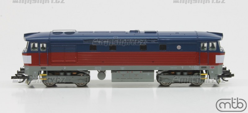 TT - Dieselov lokomotiva ady 749-121 analog #2