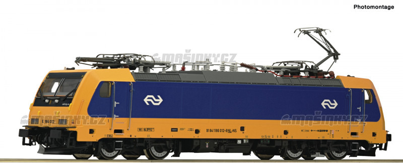 H0 - Elektrick lokomotiva E 186 012 - NS (DCC,zvuk) #1