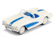H0 - Chevrolet Corvette - perleov bl/nebesky modr