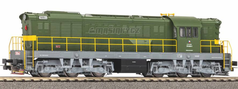 H0 - Dieselov lokomotiva T770 - CS Army  (analog) #1