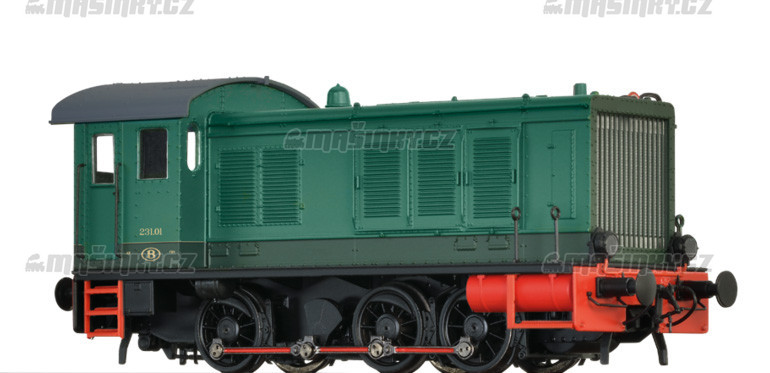 H0 - Dieselov lokomotiva 230 - SNCB (DCC, zvuk) #1