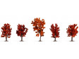 Podzimní stromy, 5 ks