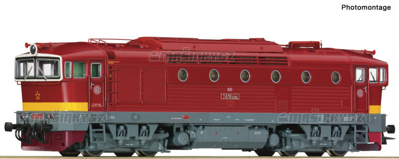 H0 - Dieselov lokomotiva T478.3210 - SD (analog) #1