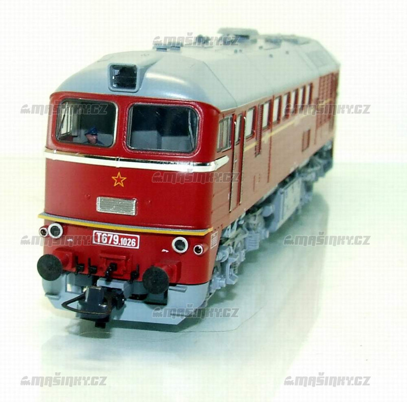 H0 - Dieselov lokomotiva T679, SD (analog) #2
