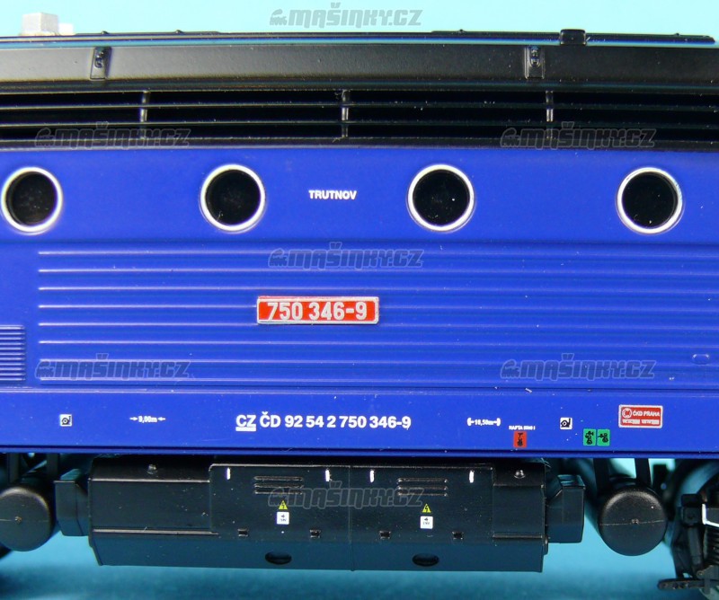 TT - Model Brejlovce 750 346-9 - D (analog) #4
