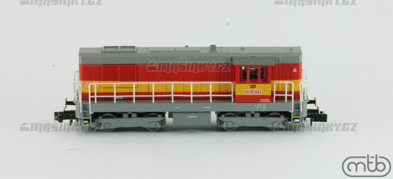 N - Dieselov lokomotiva 742 027 - D (analog) #2