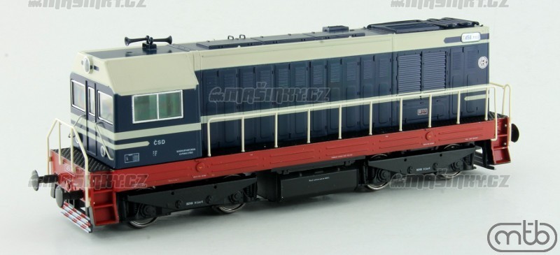 H0 - Motorov lokomotiva ady CSD T458 1103 - analog #4