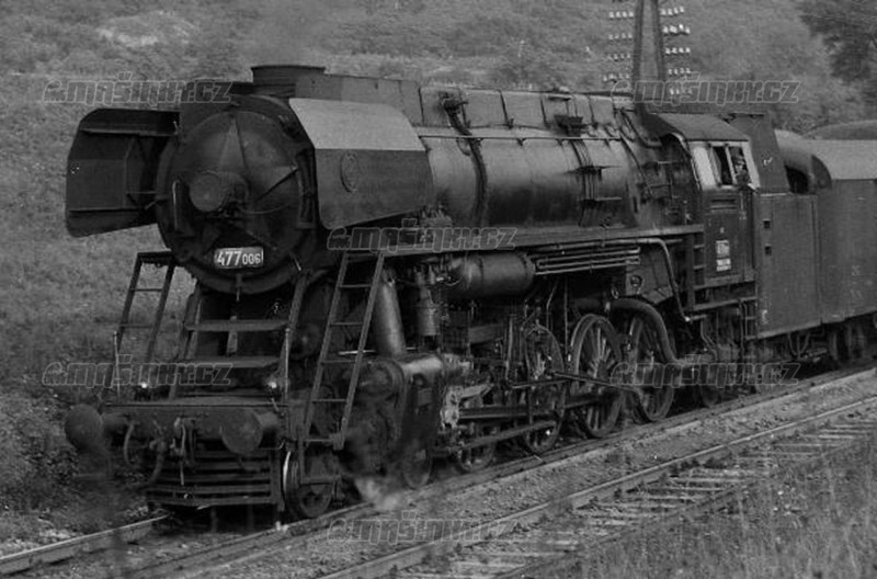 H0 - Parn lokomotiva 477 006 r.v. 1963 - SD (analog) #1