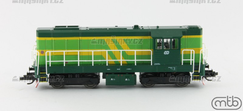 TT - Diesel-elektrick lokomotiva 743 009 - D - (analog) #2