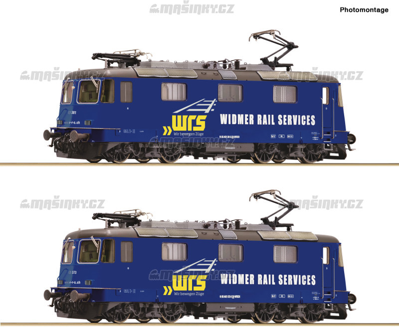 H0 - Set dvou el. lokomotiv 421 373-2 a 421 381-5 - WRS (DCC,zvuk) #1