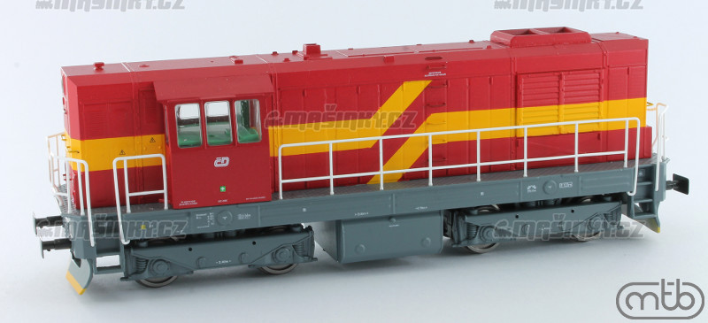 H0 - Dieselov lokomotiva ady 742 028  - D (analog) #4