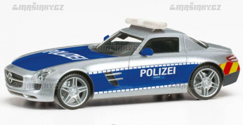 H0 - MB SLS AMG 'Polizei Showcar' #1