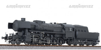 H0 - Parn lokomotiva BR52 (555 SD) v neutrlnm ernm proveden bez popis (analog)